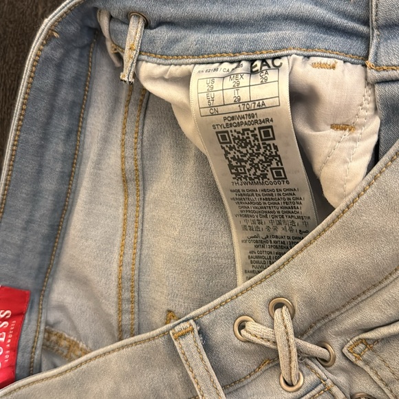 Guess side lace detail jeans - Picture 3 of 3